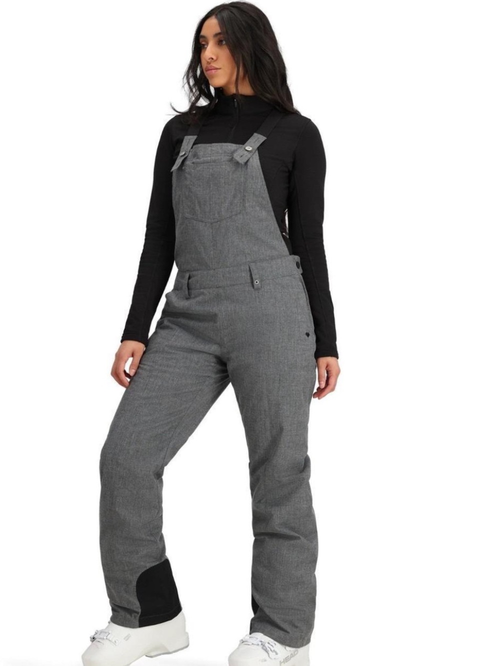 Obermeyer Malta Bib Overalls Women's Size 8 Skiing Snow Cold Pants $199 - Picture 2 of 10
